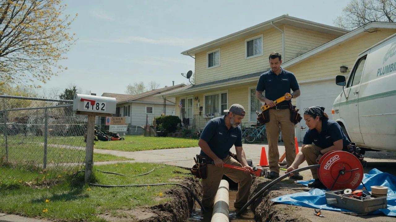 Gas Line Repair in Vaughnsville, OH near me